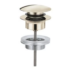 Βαλβίδα νιπτήρα Pop Up με υπερχείλιση GROHE 65807BE0 Polished Nickel