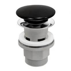 Βαλβίδα νιπτήρα με κεραμικό πώμα G5/4 FERRO Μαύρο S288PPCB