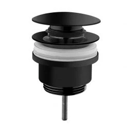 Βαλβίδα νιπτήρος κλίκ με υπερχείλιση VITRA A4514936 Black Matt