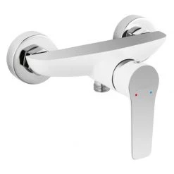 Μπαταρία ντουζιέρας FERRO ADORE WHITE/CHROM BDR7