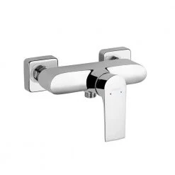 Μπαταρία ντους ALGEO SQUARE FERRO BAQ7