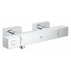 Μπαταρία ντουσιέρας θερμοστατική GROHE GROHTHERM CUBE 34488000