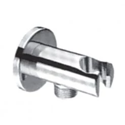 Μπρούντζινη έξοδος ντουζιέρας & βάση στήριξης KARAG INOX F202