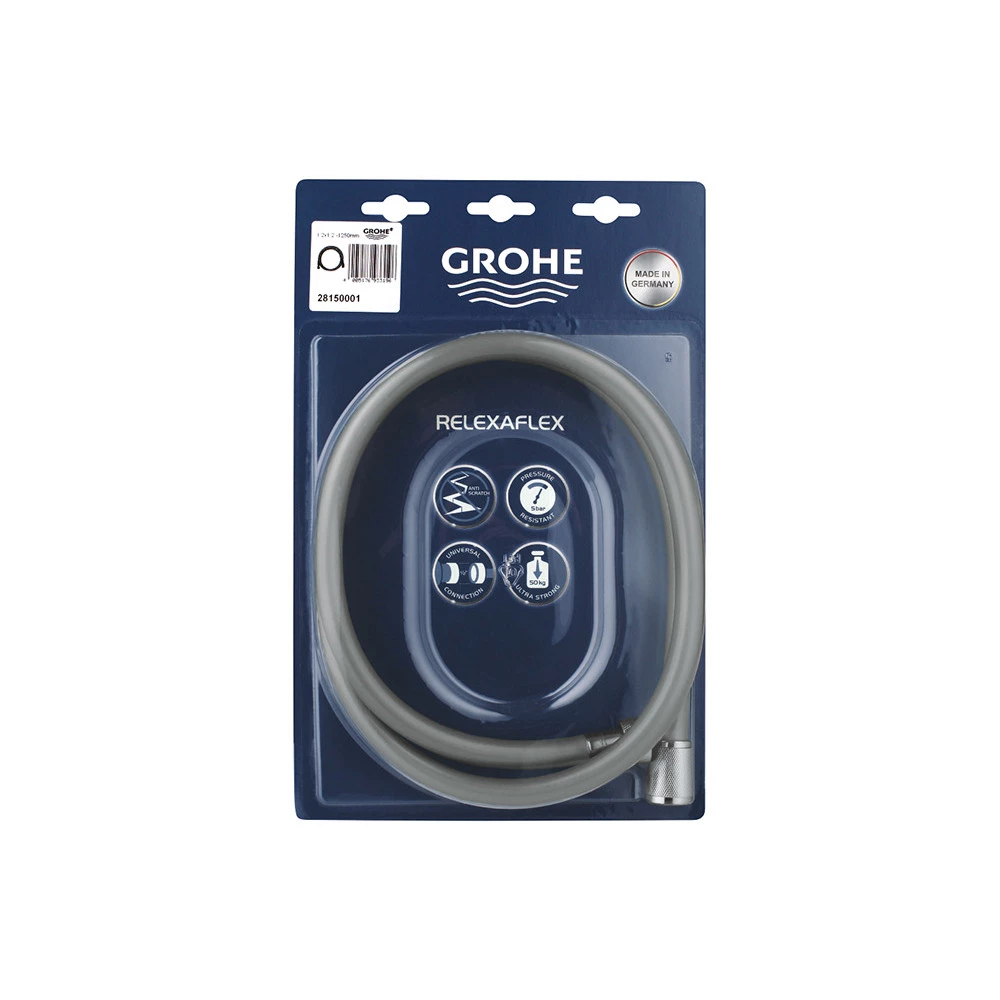 Σπιράλ 1,25m GROHE RELEXAFLEX 28150001 2 Σπιράλ 1,25m GROHE RELEXAFLEX 28150001 - Image 2
