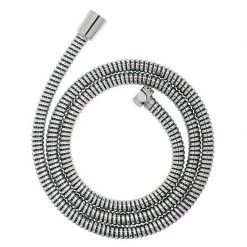 Σπιράλ τηλεφώνου ντους 1,5 M FERRO Ασημί Duo Flex W54