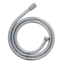 Σπιράλ τηλεφώνου ντους 1,5 M FERRO Ασημί Flex W53